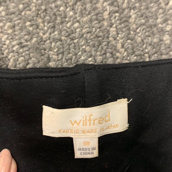 Aritzia Wilfred Black dress with pockets - Picture 2 of 3